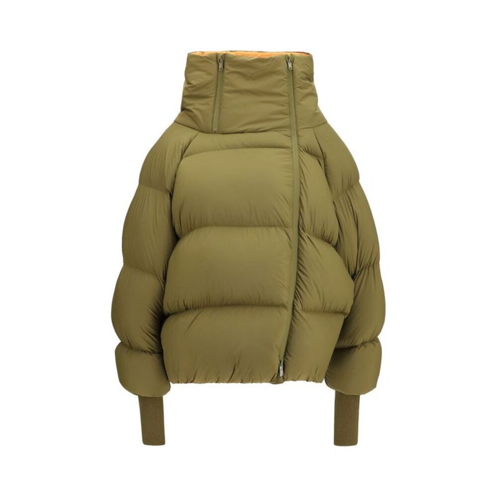 Ganni Bicolor Polyamide Full-Length Women's Jacket